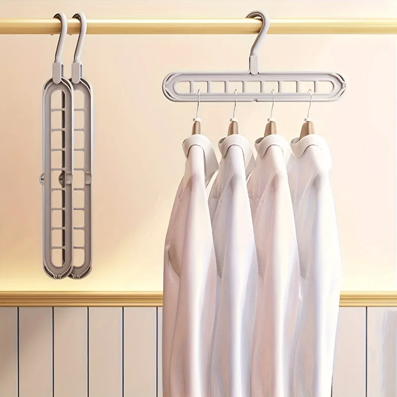 Smart Closet Organizer Foldable Hangers
