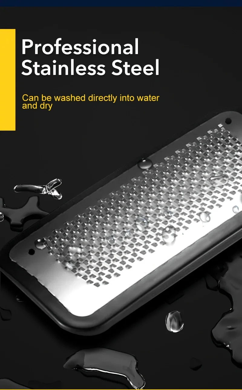 Professional Stainless Steel Foot File Callus Remover (Pay only for the product – no tax, no shipping fees!)