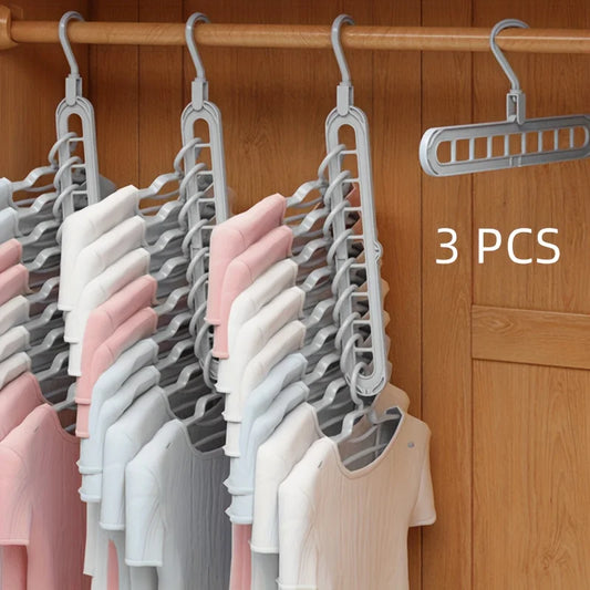 Smart Closet Organizer Foldable Hangers