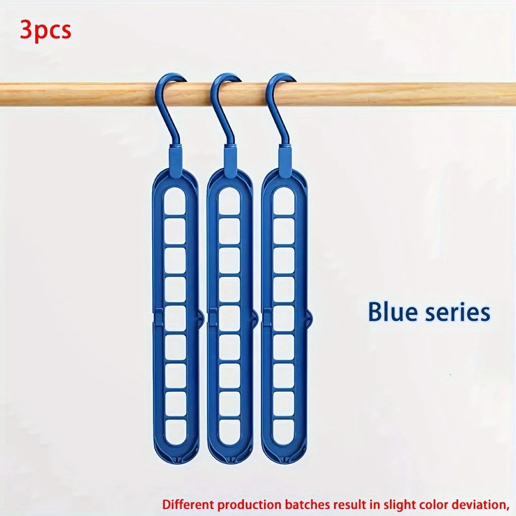 Smart Closet Organizer Foldable Hangers