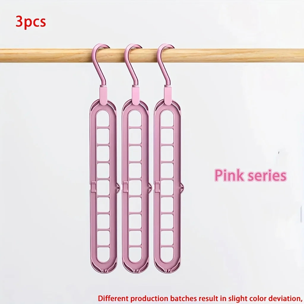 Smart Closet Organizer Foldable Hangers